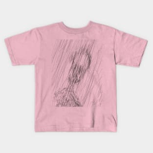 Creepy silhouette Kids T-Shirt